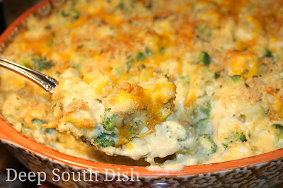 What is the recipe for cauliflower casserole?